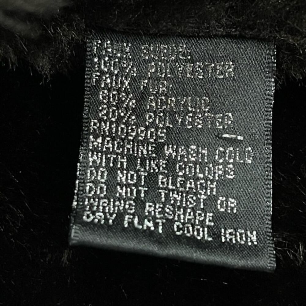 Essentials by Milano Vegan Suede & Fur Embroidered CowGirl Coat NWOT Size L - Picture 8 of 12
